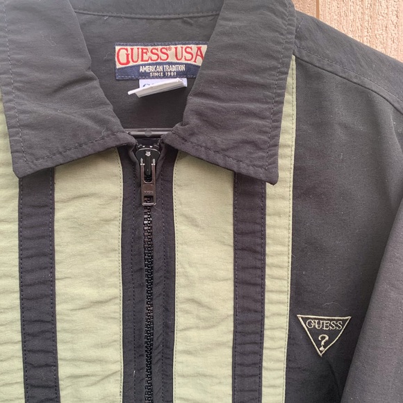 Vintage Guess Zip-Up Jacket - Picture 2 of 6